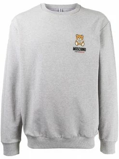 Moschino Teddy Bear-print crew-neck sweatshirt