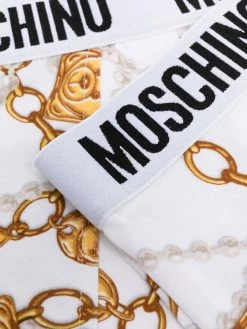 Moschino chain-link print boxers