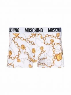 Moschino chain-link print boxers