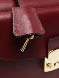 Moschino leather satchel bag