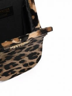 Moschino animal-print snap-purse bag