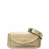 Moschino crocodile-embossed belt bag