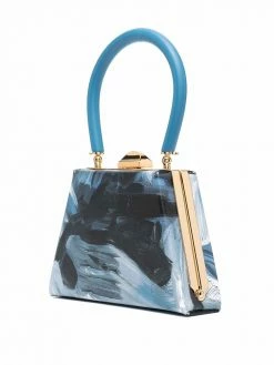 Moschino Painting Trapeze mini tote bag