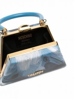 Moschino Painting Trapeze mini tote bag