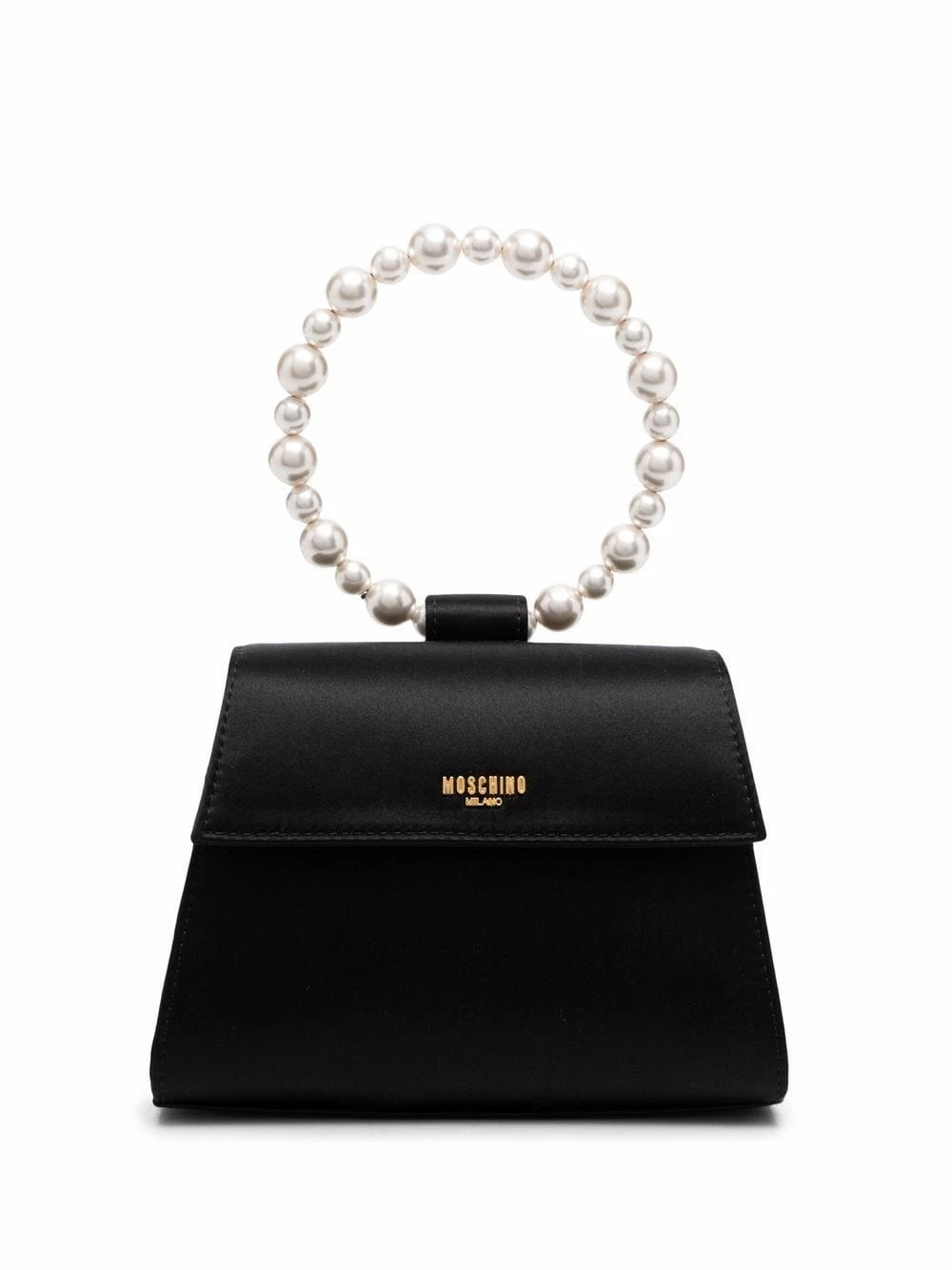 Budget ✔️ Moschino Mini pearl handle tote bag ✨ 3 Moschino mini pearl-handle tote bag