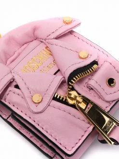 Moschino biker-jacket mini bag