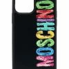 Moschino logo-print iPhone 12/12 Pro case
