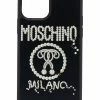 Moschino logo-studded iPhone 12/12 Pro case