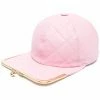 Moschino quilted leather cap
