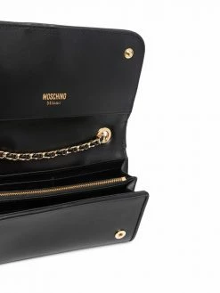 New ๐ Moschino Pearl studded biker bag ๐ 11 Moschino pearl-studded biker bag