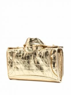 Moschino biker leather shoulder bag