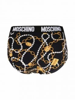 Moschino chain-print two-pack boxer briefs