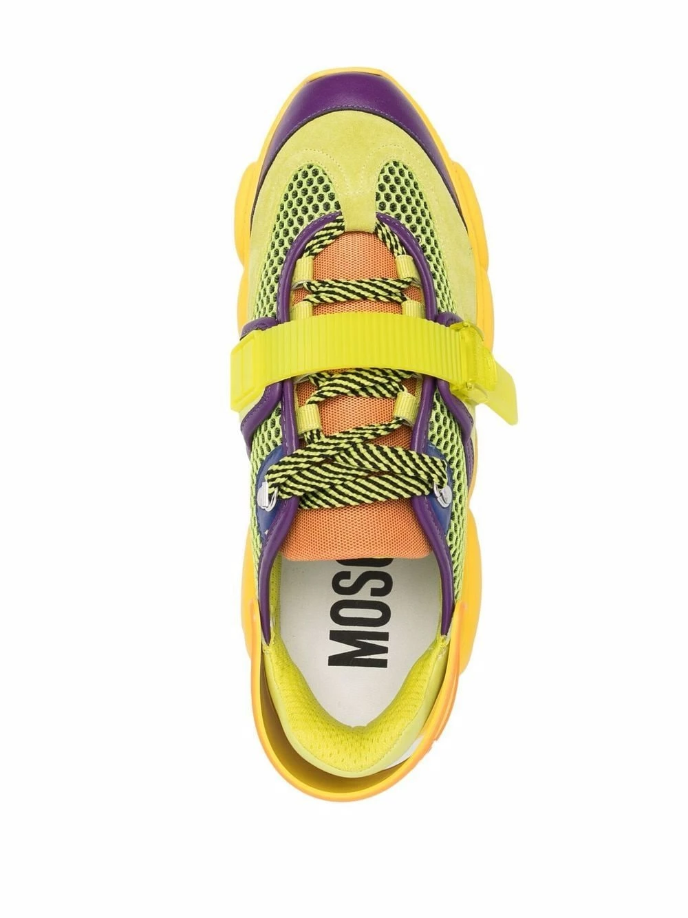 Deals ๐ Moschino Teddy panelled low top ๐ sneakers ๐ 6 Moschino Teddy panelled low-top sneakers