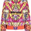 Moschino graphic-print bomber jacket