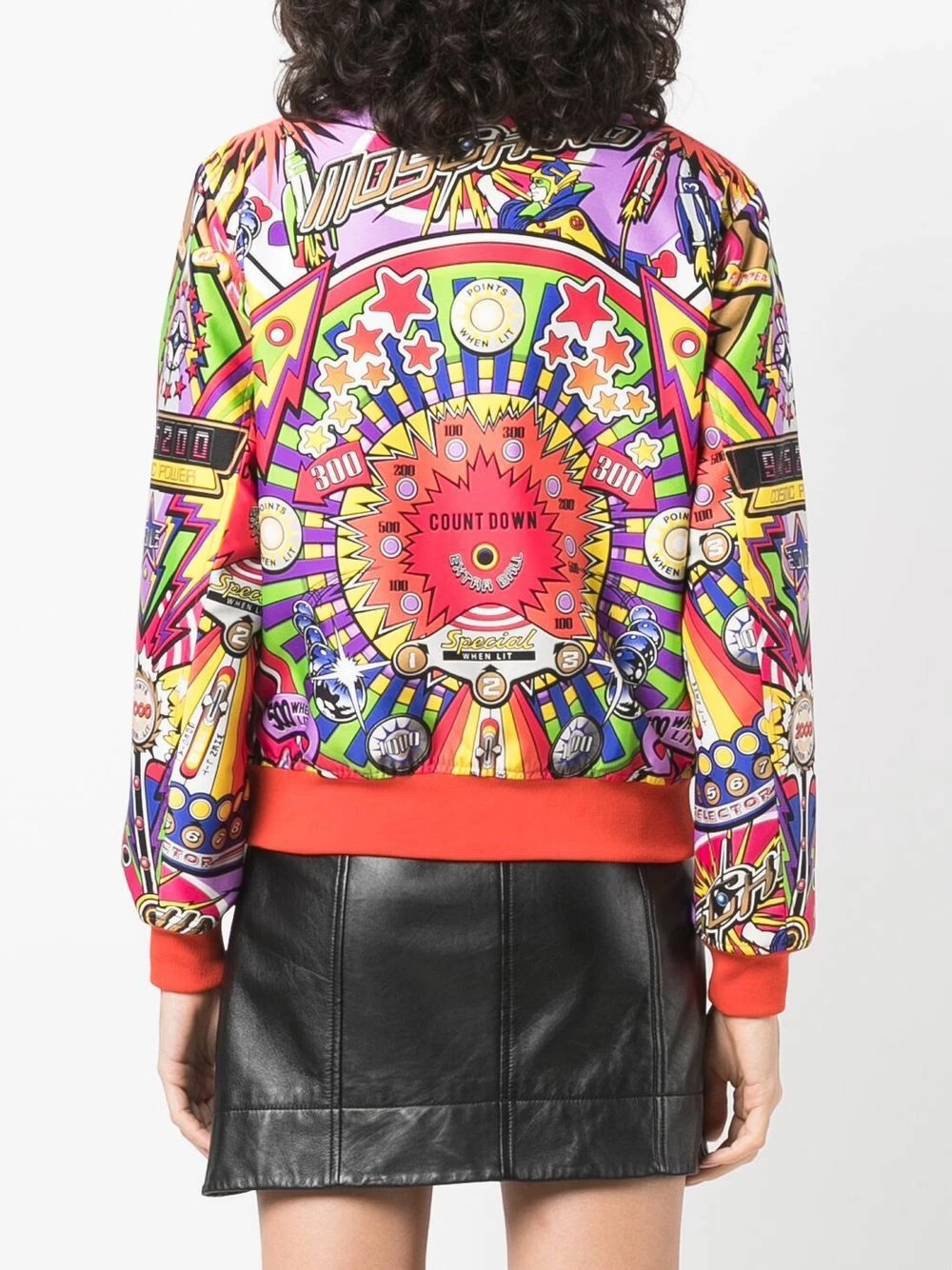 Wholesale ๐งจ Moschino Graphic print bomber jacket ๐ 6 Moschino graphic-print bomber jacket