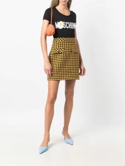 Moschino egg-print cotton T-shirt