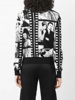 Moschino movie star print jumper