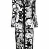 Moschino photograph-print knitted dress