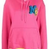 Moschino chest logo-print hoodie