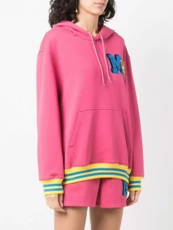 Moschino chest logo-print hoodie