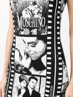 Moschino movie star print dress
