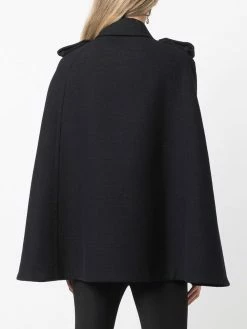 Moschino decorative-button detail coat