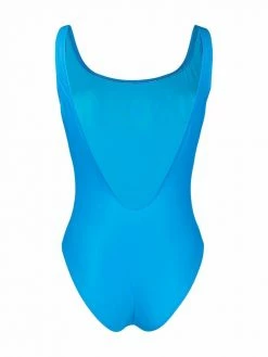 Moschino logo-lettering swimsuit