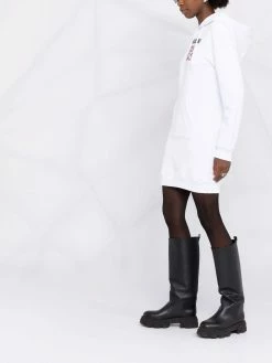 Promo ๐ Moschino Logo print hooded sweater ๐ dress ๐ฅ 13 Moschino logo-print hooded sweater dress