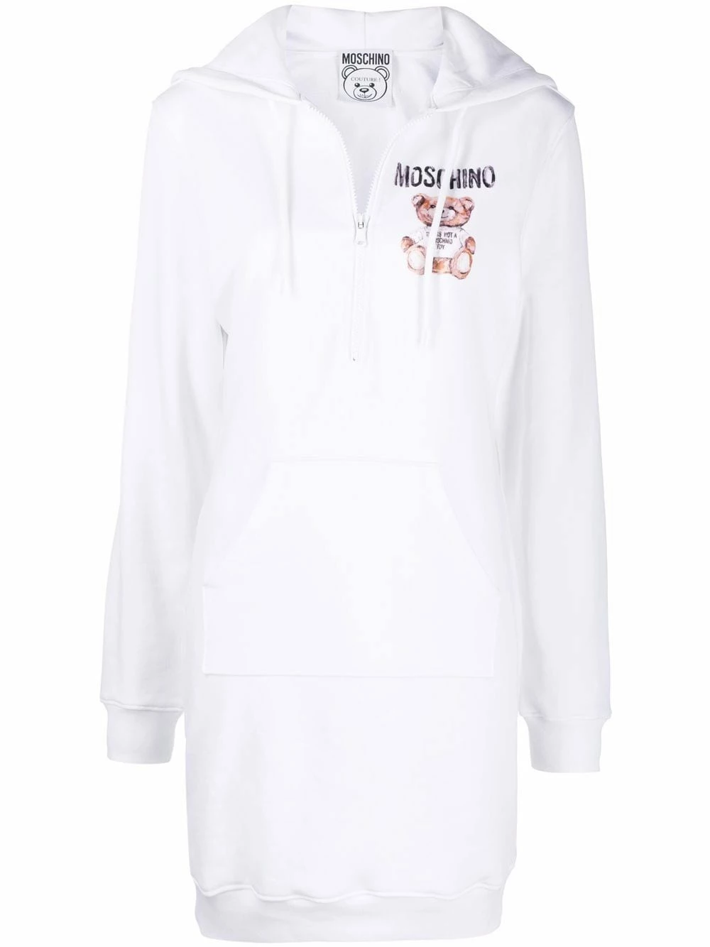 Promo ๐ Moschino Logo print hooded sweater ๐ dress ๐ฅ 3 Moschino logo-print hooded sweater dress