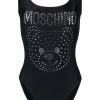 Flash Sale ๐ Moschino Rhinestone logo detail ๐ฉฑ swimsuit ๐ 1 Moschino rhinestone-logo detail swimsuit