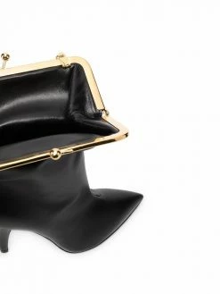 Cheapest ๐ Moschino Leather boot clutch bag โ 13 Moschino leather boot clutch bag