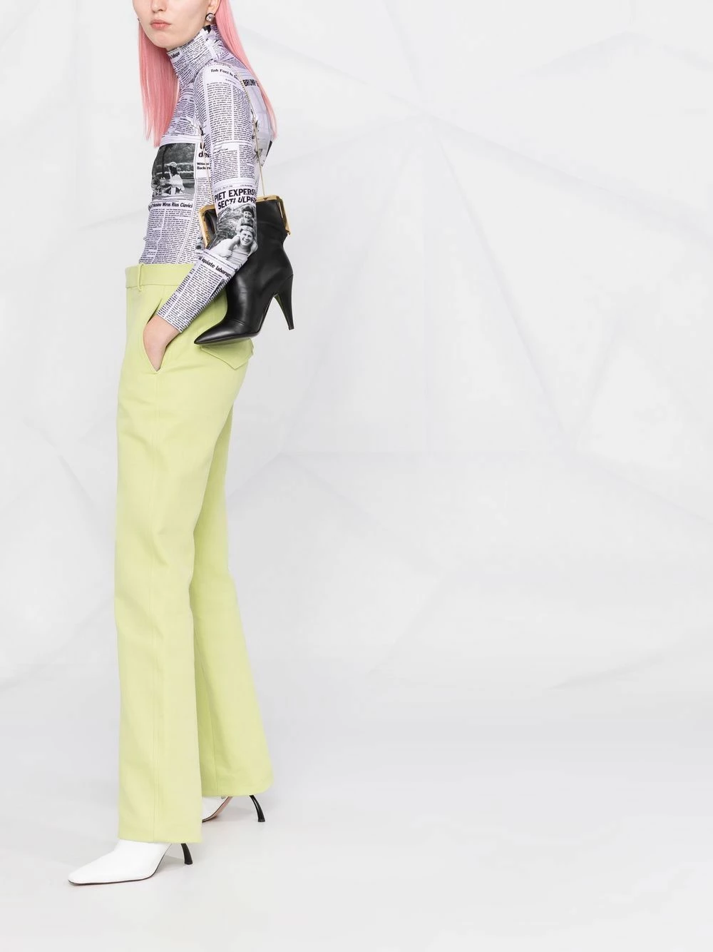 Cheapest ๐ Moschino Leather boot clutch bag โ 4 Moschino leather boot clutch bag