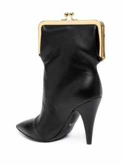 Cheapest ๐ Moschino Leather boot clutch bag โ 11 Moschino leather boot clutch bag