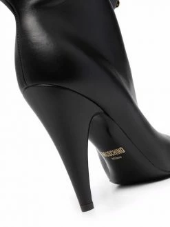 Cheapest ๐ Moschino Leather boot clutch bag โ 12 Moschino leather boot clutch bag