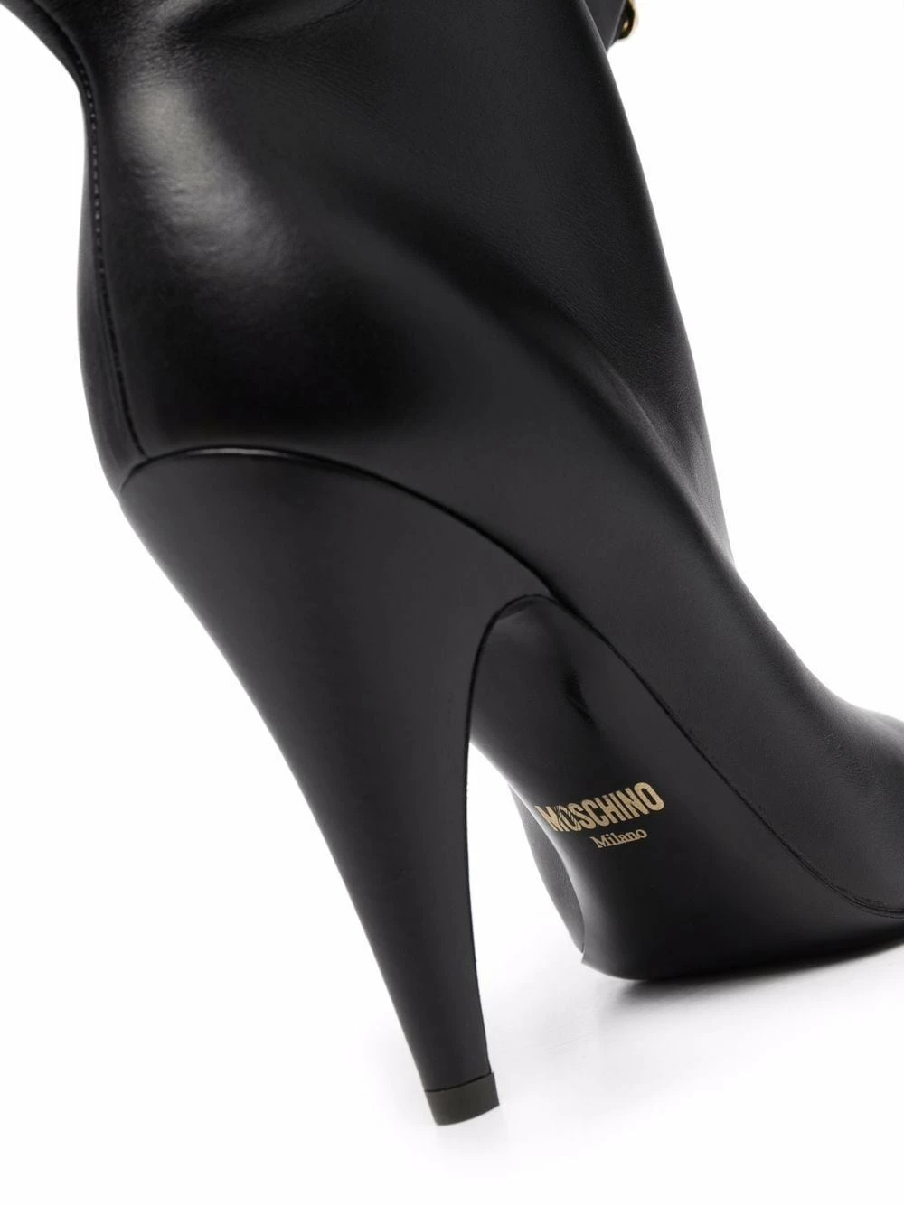 Cheapest ๐ Moschino Leather boot clutch bag โ 7 Moschino leather boot clutch bag