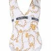 Moschino teddy chain-print bodysuit