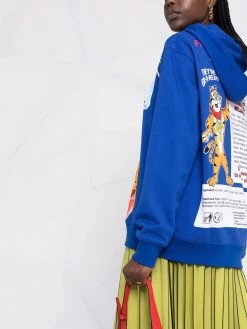 Moschino Frosties graphic-print pullover hoodie