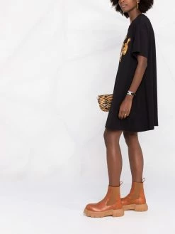 Moschino Film-Teddy T-shirt dress