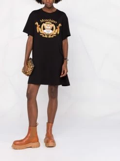 Moschino Film-Teddy T-shirt dress