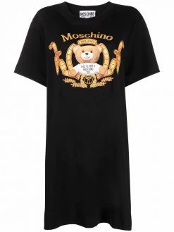 Moschino Film-Teddy T-shirt dress