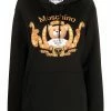 Buy 🎁 Moschino Teddy Bear logo printed hoodie ❤️ 1 Moschino Teddy Bear logo-printed hoodie