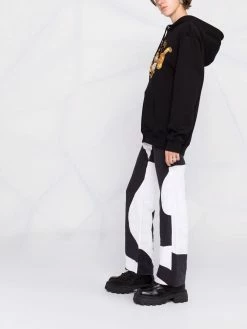 Moschino Teddy Bear logo-printed hoodie