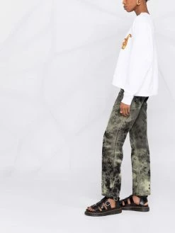 Best Sale 💯 Moschino Teddy Bear logo printed sweatshirt 😀 13 Moschino Teddy Bear logo printed sweatshirt