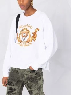 Best Sale 💯 Moschino Teddy Bear logo printed sweatshirt 😀 12 Moschino Teddy Bear logo printed sweatshirt