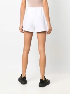 Moschino logo-printed track shorts