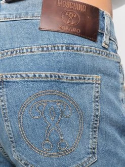 Moschino mid-rise slim fit jeans
