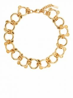 Moschino bear-link chain necklace