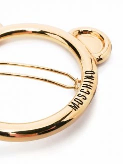 Moschino teddy bear hair clip