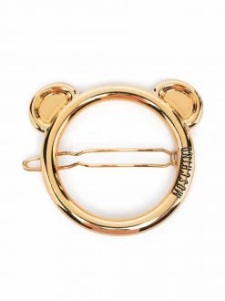 Moschino teddy bear hair clip