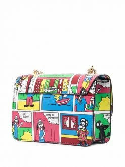 Cheapest ๐ Moschino Cartoon print crossbody bag ๐ 9 Moschino cartoon-print crossbody bag